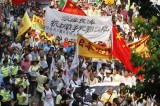 香港5000人游行抗议“日本侵我领土”