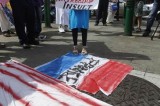 台湾穆斯林反美游行