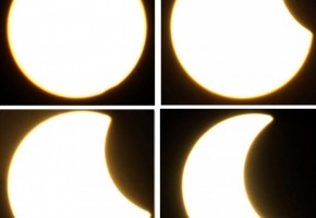 幻想中的宇宙表演—“日食”（部分影像)