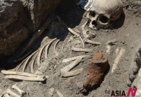 保加利亚惊现中世纪“吸血鬼”骸骨