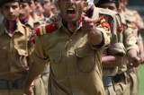 印度独立日纪念彩排 少年军官虎虎生威