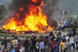 尼泊尔飞机坠毁