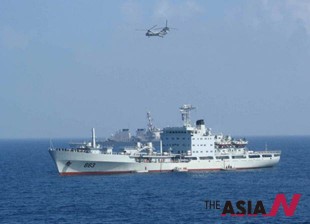 今年曾经参加过中韩两国军事交流的中国军舰 图片（韩）NEWSis