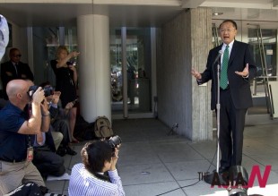 7月1日前达特茅斯（Dartmouth）大学校长金勇就任世界银行总裁  图片： （韩）NEWSis